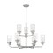 Nuvo Fixture, Chandelier, 9-Lght, Incandescent, 60W, 120V, A19, Medium Base, Voltage: 120 60/7179 - alternate 2